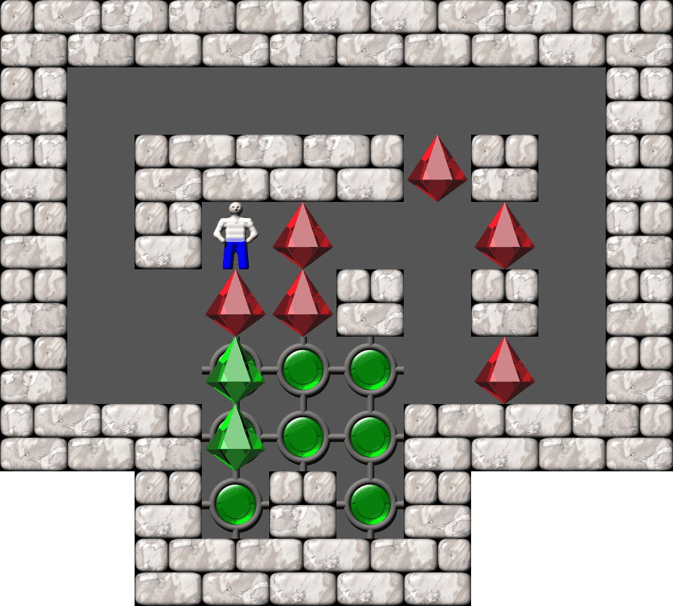 Sokoban Kevin 19 level 93